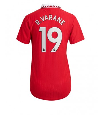 Manchester United Raphael Varane #19 Hjemmedrakt Kvinner 2022-23 Kortermet